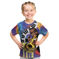 Satchmofest Kid T Shirt King Of Jazz What a Wonderful World - Wonder Print Shop