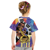 Satchmofest Kid T Shirt King Of Jazz What a Wonderful World - Wonder Print Shop