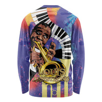 Satchmofest Long Sleeve Shirt King Of Jazz What a Wonderful World - Wonder Print Shop