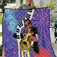 Satchmofest Quilt King Of Jazz What a Wonderful World - Wonder Print Shop