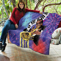 Satchmofest Quilt King Of Jazz What a Wonderful World - Wonder Print Shop