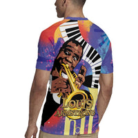Satchmofest Rugby Jersey King Of Jazz What a Wonderful World - Wonder Print Shop