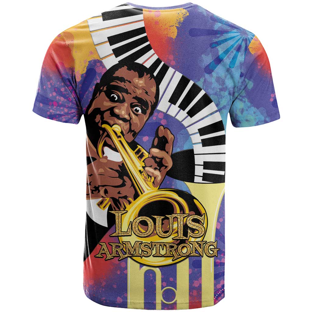 Satchmofest T Shirt King Of Jazz What a Wonderful World - Wonder Print Shop