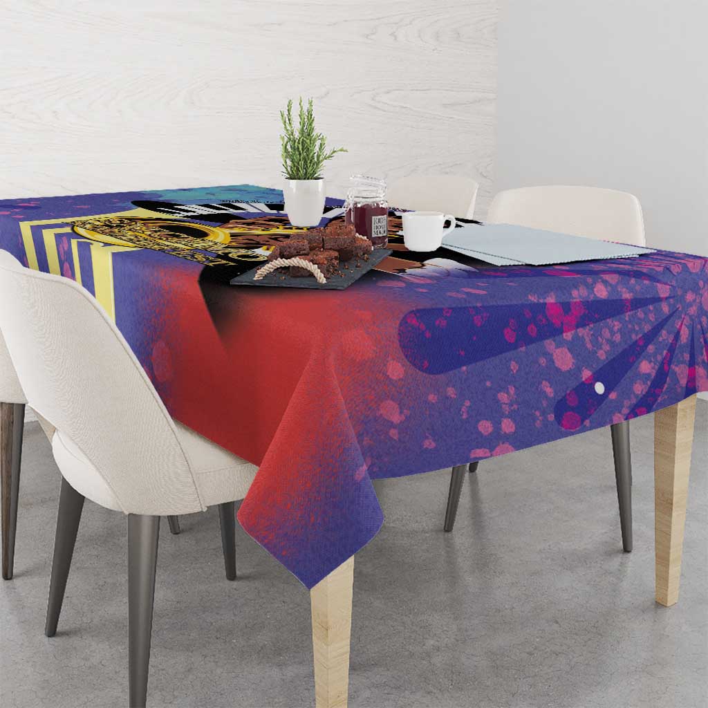 Satchmofest Tablecloth King Of Jazz What a Wonderful World - Wonder Print Shop
