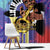 Satchmofest Window Curtain King Of Jazz What a Wonderful World - Wonder Print Shop