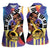 Satchmofest Women Sleeveless Polo Shirt King Of Jazz What a Wonderful World - Wonder Print Shop