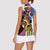 Satchmofest Women Sleeveless Polo Shirt King Of Jazz What a Wonderful World - Wonder Print Shop