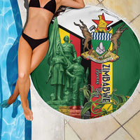 Zimbabwe Heroes' Day Beach Blanket Liberation War Memorial Monument - Wonder Print Shop
