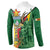 Personalized Zimbabwe Heroes' Day Button Sweatshirt Liberation War Memorial Monument - Wonder Print Shop