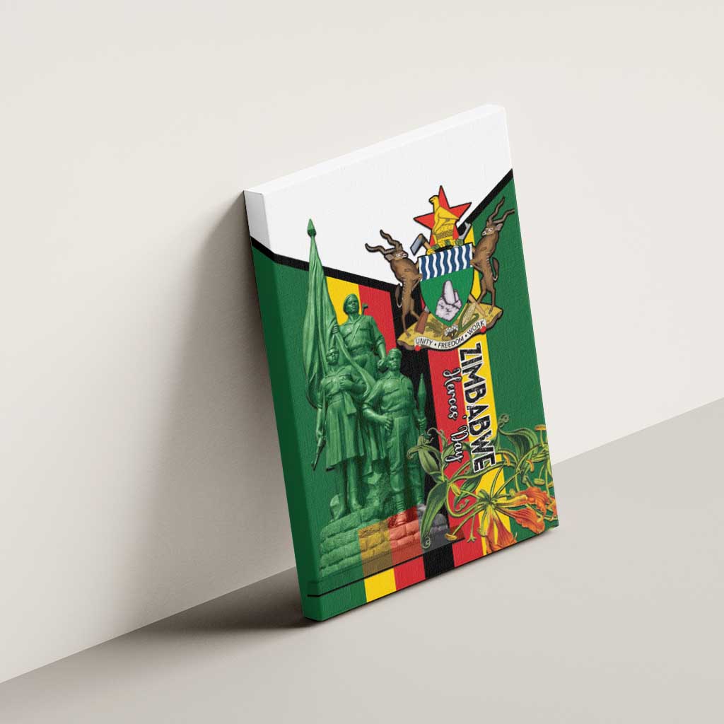Zimbabwe Heroes' Day Canvas Wall Art Liberation War Memorial Monument - Wonder Print Shop