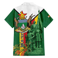 Personalized Zimbabwe Heroes' Day Family Matching Long Sleeve Bodycon Dress and Hawaiian Shirt Liberation War Memorial Monument - Wonder Print Shop