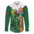 Personalized Zimbabwe Heroes' Day Family Matching Off The Shoulder Long Sleeve Dress and Hawaiian Shirt Liberation War Memorial Monument - Wonder Print Shop