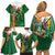 Personalized Zimbabwe Heroes' Day Family Matching Off Shoulder Short Dress and Hawaiian Shirt Liberation War Memorial Monument - Wonder Print Shop