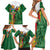 Personalized Zimbabwe Heroes' Day Family Matching Short Sleeve Bodycon Dress and Hawaiian Shirt Liberation War Memorial Monument - Wonder Print Shop