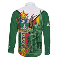 Personalized Zimbabwe Heroes' Day Family Matching Tank Maxi Dress and Hawaiian Shirt Liberation War Memorial Monument - Wonder Print Shop