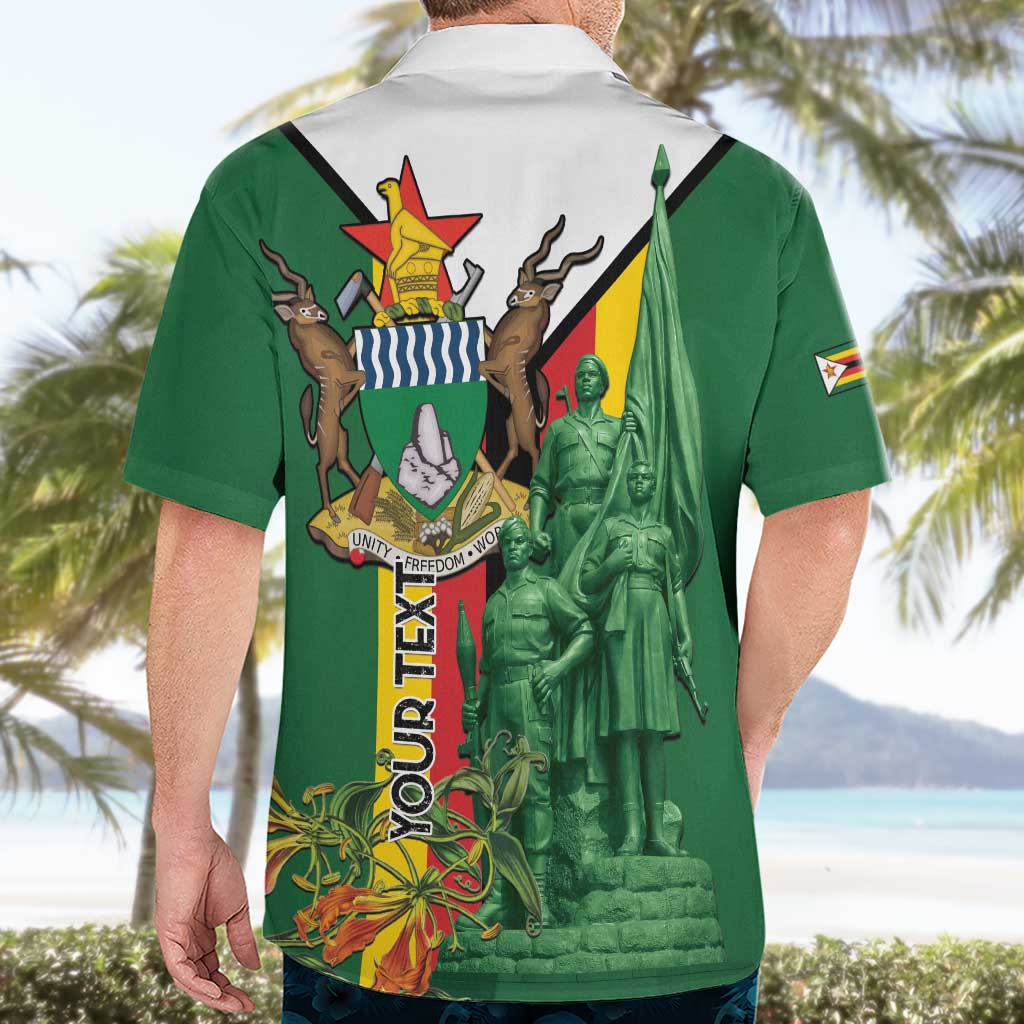 Personalized Zimbabwe Heroes' Day Hawaiian Shirt Liberation War Memorial Monument - Wonder Print Shop