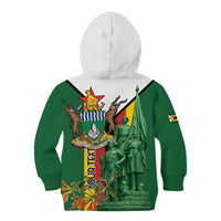Personalized Zimbabwe Heroes' Day Kid Hoodie Liberation War Memorial Monument - Wonder Print Shop