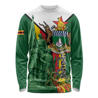 Personalized Zimbabwe Heroes' Day Long Sleeve Shirt Liberation War Memorial Monument - Wonder Print Shop