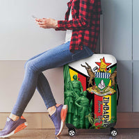 Zimbabwe Heroes' Day Luggage Cover Liberation War Memorial Monument - Wonder Print Shop