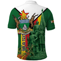Personalized Zimbabwe Heroes' Day Polo Shirt Liberation War Memorial Monument - Wonder Print Shop