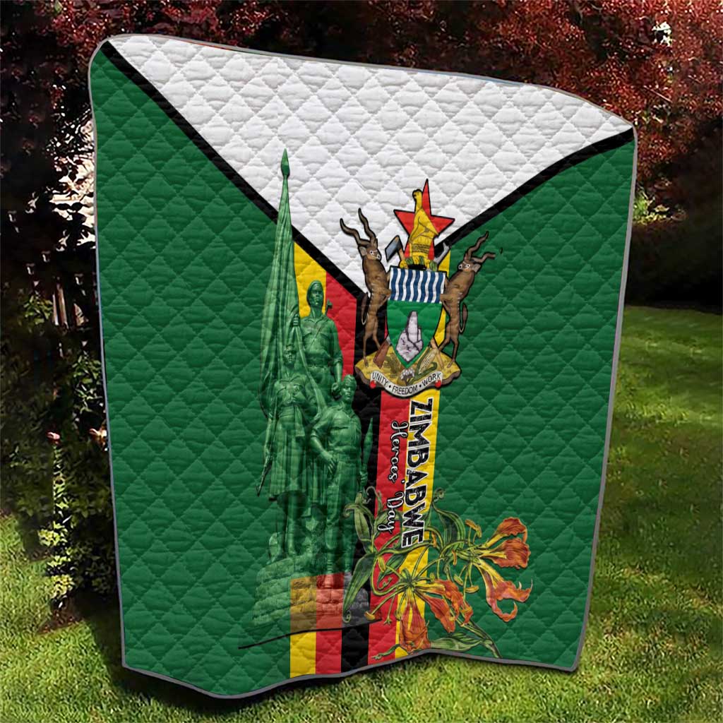 Zimbabwe Heroes' Day Quilt Liberation War Memorial Monument - Wonder Print Shop