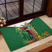 Zimbabwe Heroes' Day Rubber Doormat Liberation War Memorial Monument - Wonder Print Shop