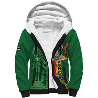 Personalized Zimbabwe Heroes' Day Sherpa Hoodie Liberation War Memorial Monument - Wonder Print Shop