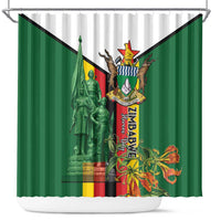 Zimbabwe Heroes' Day Shower Curtain Liberation War Memorial Monument - Wonder Print Shop