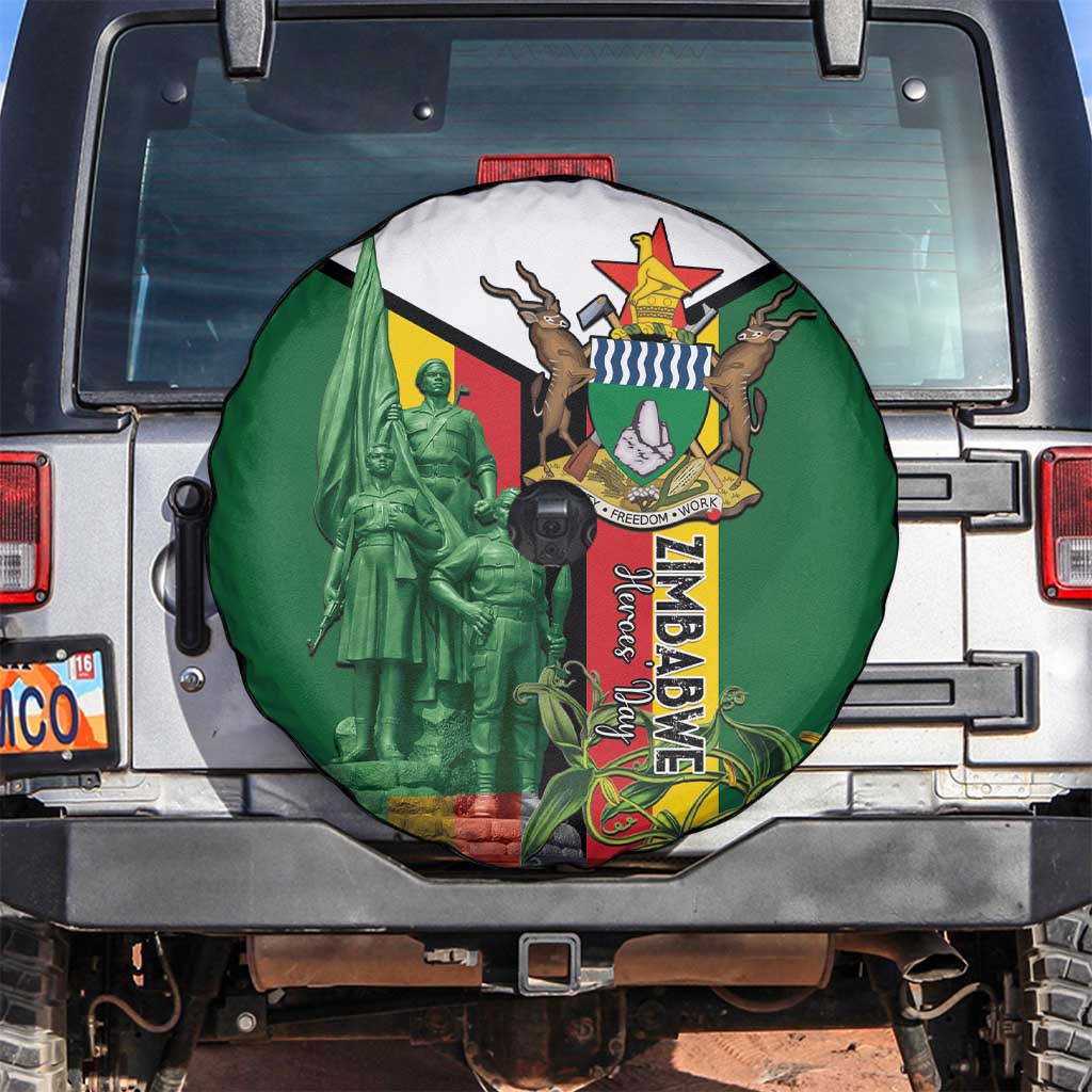 Zimbabwe Heroes' Day Spare Tire Cover Liberation War Memorial Monument - Wonder Print Shop