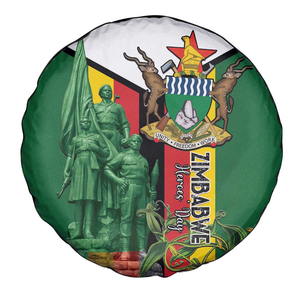 Zimbabwe Heroes' Day Spare Tire Cover Liberation War Memorial Monument - Wonder Print Shop