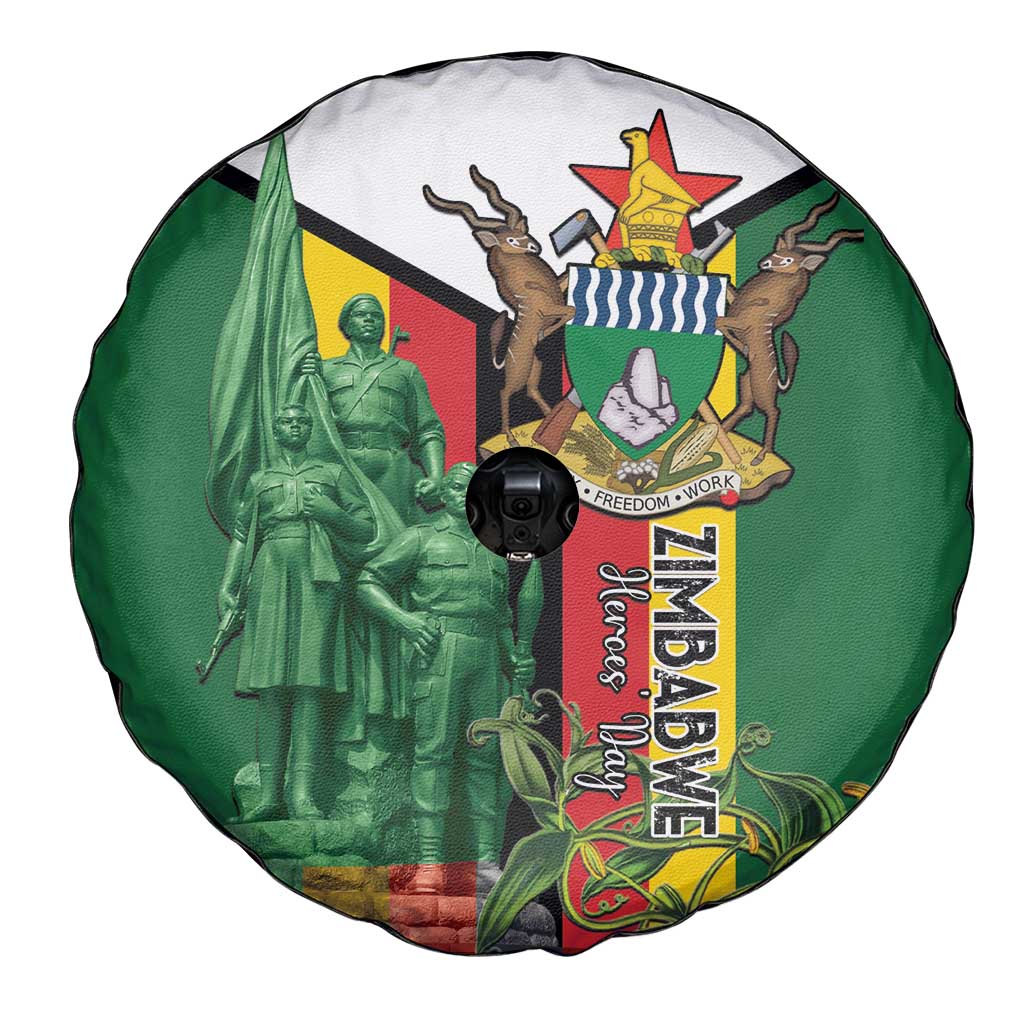 Zimbabwe Heroes' Day Spare Tire Cover Liberation War Memorial Monument - Wonder Print Shop