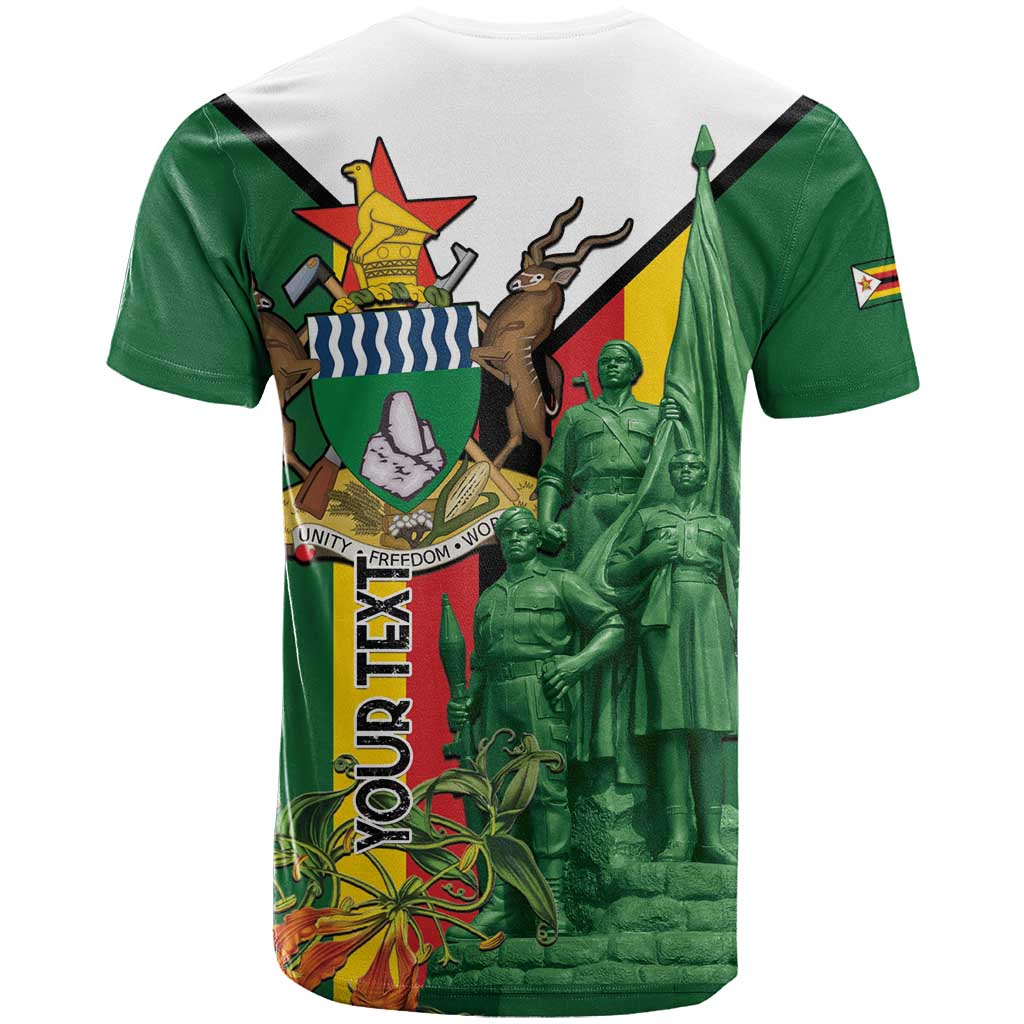 Personalized Zimbabwe Heroes' Day T Shirt Liberation War Memorial Monument - Wonder Print Shop