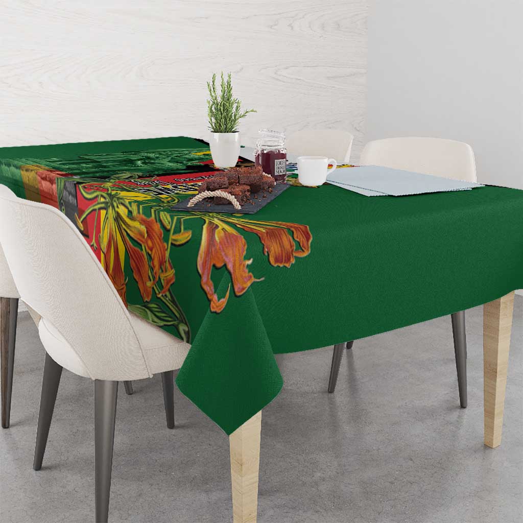 Zimbabwe Heroes' Day Tablecloth Liberation War Memorial Monument - Wonder Print Shop