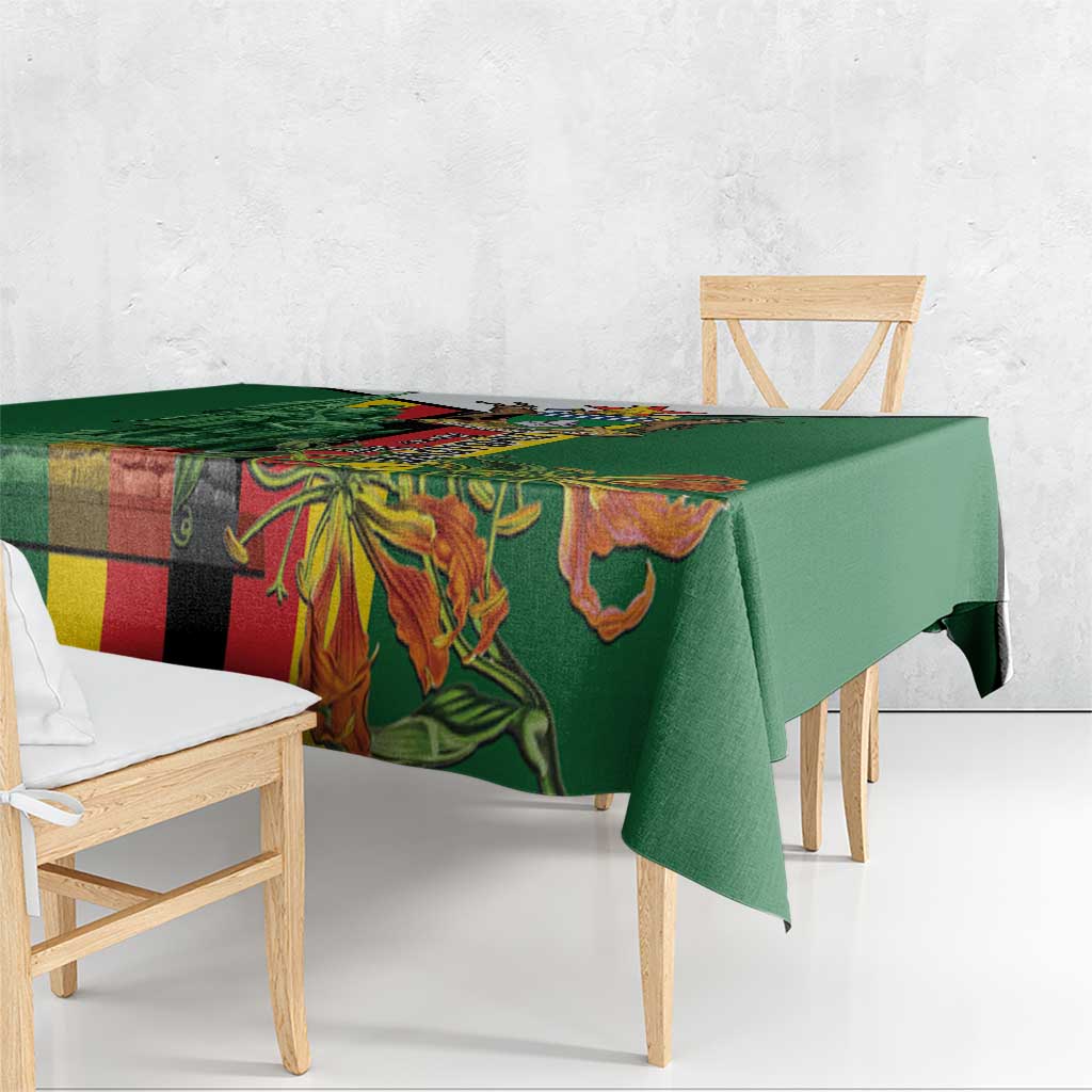 Zimbabwe Heroes' Day Tablecloth Liberation War Memorial Monument - Wonder Print Shop