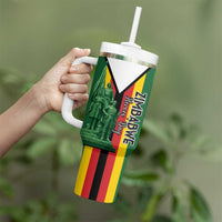 Personalized Zimbabwe Heroes' Day Tumbler With Handle Liberation War Memorial Monument - Wonder Print Shop