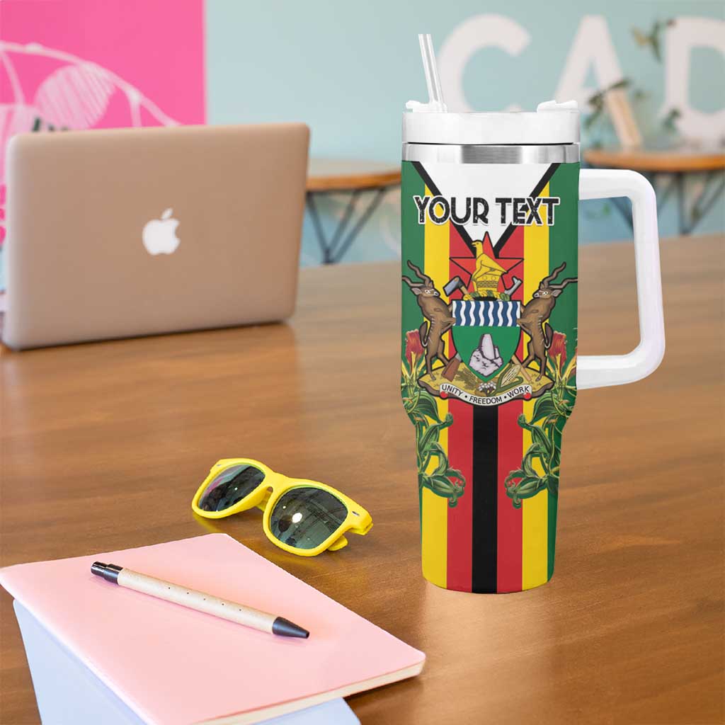 Personalized Zimbabwe Heroes' Day Tumbler With Handle Liberation War Memorial Monument - Wonder Print Shop