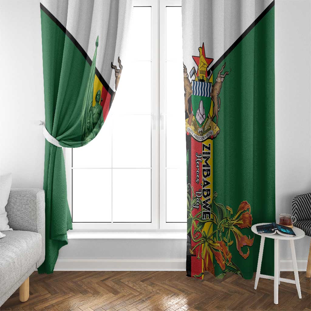 Zimbabwe Heroes' Day Window Curtain Liberation War Memorial Monument - Wonder Print Shop