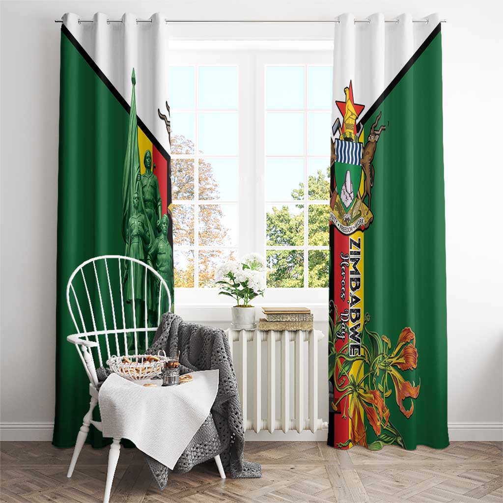Zimbabwe Heroes' Day Window Curtain Liberation War Memorial Monument - Wonder Print Shop