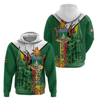 Personalized Zimbabwe Heroes' Day Zip Hoodie Liberation War Memorial Monument - Wonder Print Shop