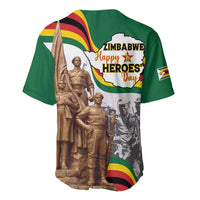 Happy Heroes Day Zimbabwe Baseball Jersey Lest We Forget - Wonder Print Shop
