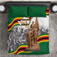 Happy Heroes Day Zimbabwe Bedding Set Lest We Forget - Wonder Print Shop