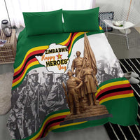 Happy Heroes Day Zimbabwe Bedding Set Lest We Forget - Wonder Print Shop