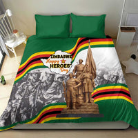 Happy Heroes Day Zimbabwe Bedding Set Lest We Forget - Wonder Print Shop