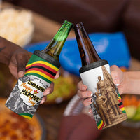 Happy Heroes Day Zimbabwe 4 in 1 Can Cooler Tumbler Lest We Forget - Wonder Print Shop