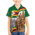 Happy Heroes Day Zimbabwe Family Matching Off The Shoulder Long Sleeve Dress and Hawaiian Shirt Lest We Forget - Wonder Print Shop