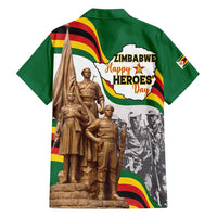 Happy Heroes Day Zimbabwe Family Matching Off Shoulder Maxi Dress and Hawaiian Shirt Lest We Forget - Wonder Print Shop