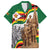 Happy Heroes Day Zimbabwe Family Matching Off Shoulder Short Dress and Hawaiian Shirt Lest We Forget - Wonder Print Shop