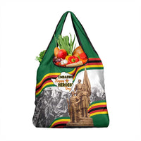 Happy Heroes Day Zimbabwe Grocery Bag Lest We Forget - Wonder Print Shop