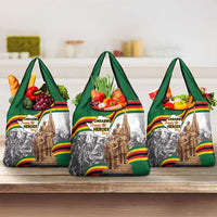 Happy Heroes Day Zimbabwe Grocery Bag Lest We Forget - Wonder Print Shop