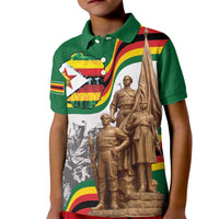 Happy Heroes Day Zimbabwe Kid Polo Shirt Lest We Forget - Wonder Print Shop